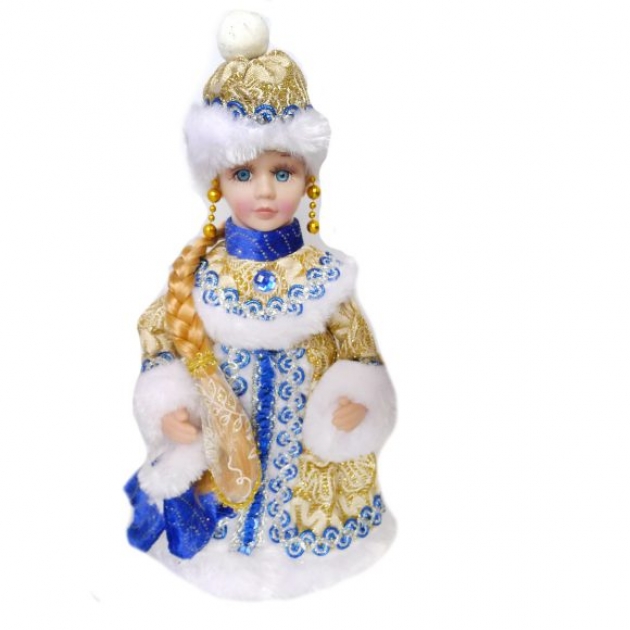 Кукла снегурочка 30 см Новогодняя сказка 973519