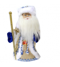 Кукла музыкальная дед мороз 30 см Новогодняя сказка 973520