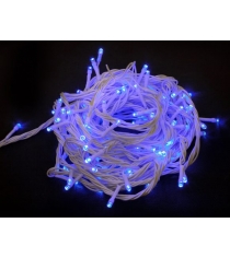 Гирлянда электрическая 100 led синее свечение 8 реж Новогодняя сказка 971607