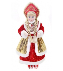 Кукла снегурочка 43 см под елку красн Новогодняя сказка 972399