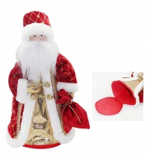 Кукла дед мороз 36 см под елку красн Новогодняя сказка 972428