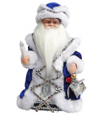 Дед мороз в синем 30 см Новогодняя сказка 972609