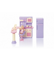 Игровой набор кухня маленькая принцесса цвет сиреневый Огонек ОГ1438