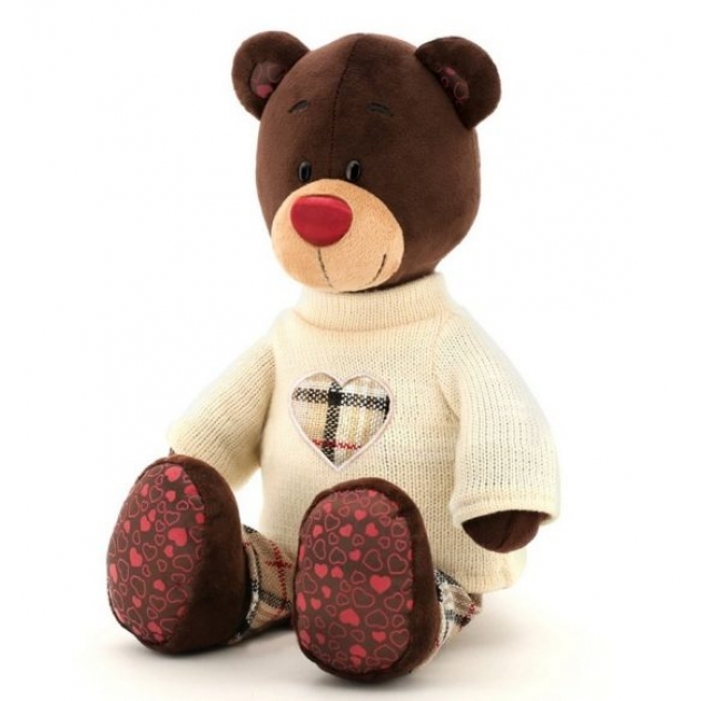 Медведь choco в свитере 25 см Оранж С5058/25