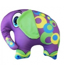 Антистрессовая подушка слон фиолетовый 984234