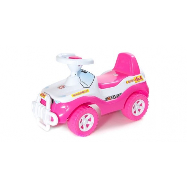 Машина каталка джипик розовый Orion toys 105_роз