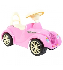 Машинка каталка ретро розовая Orion toys Р88663