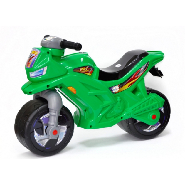 Мотоцикл 2 х колесный зеленый Orion toys OP501З