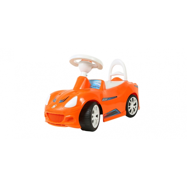 Машинка каталка спорт кар оранжевая Orion toys OP160Oранж