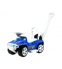 Машинка каталка ориончик с ручкой синий Orion toys OP856Cин