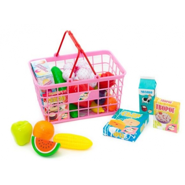Набор супермаркет в корзинке Orion toys 379в5