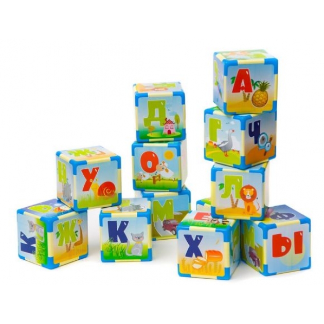 Кубики азбука большие Orion toys ОР610в3