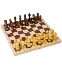 Шахматы обиходные деревянные с доской Орловские шахматы Р-1