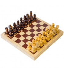 Шахматы походные деревянные с доской Орловские шахматы D-1
