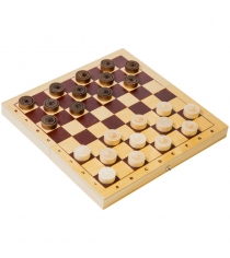 Шашки деревянные с доской Орловские шахматы D-2