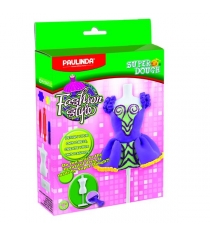 Набор для творчества super dough fashion style фиолетовый Paulinda 081482-3...