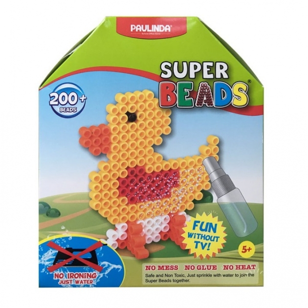 Мозаика super beads утенок Paulinda 150002