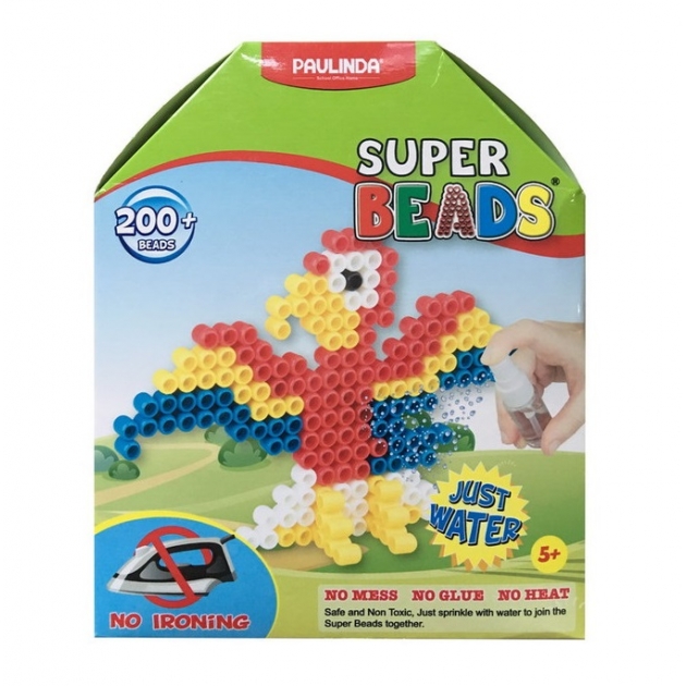 Мозаика super beads попугай Paulinda 150003