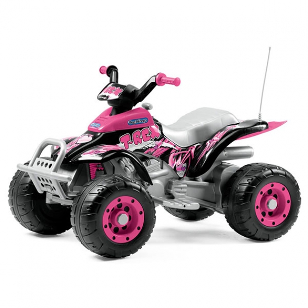 Детский электромобиль corral t-rex (розовый) Peg Perego OR0073