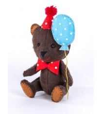 Текстильная игрушка happy мишка Перловка пфд-1051