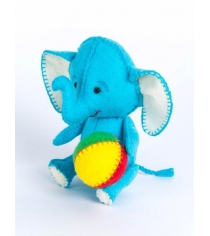 Текстильная игрушка слоник Перловка пфд-1055
