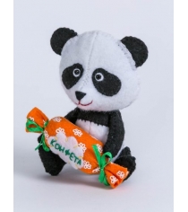 Текстильная игрушка панда Перловка пфд-1057