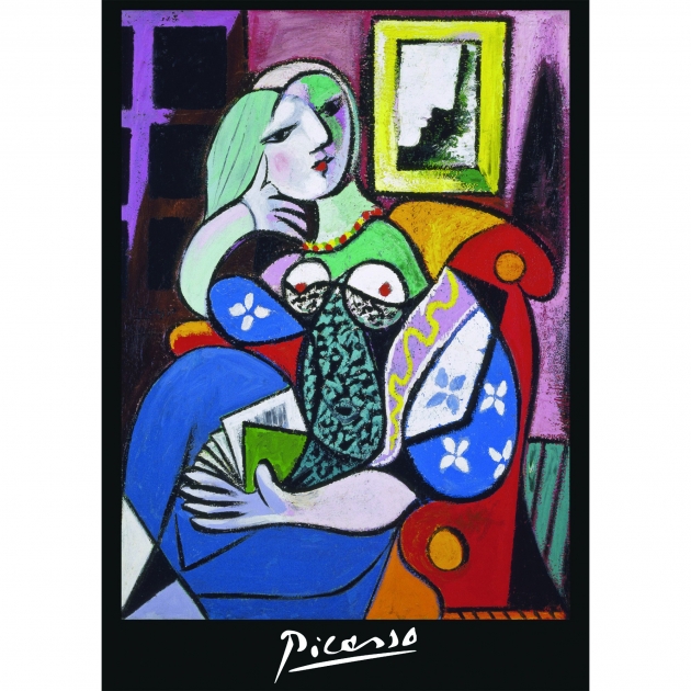 Пазлы Пабло Пикассо Женщина с книгой 1000 элементов Piatnik 534140