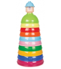 Пирамидка educational colorful cups чашки Pilsan 03-264