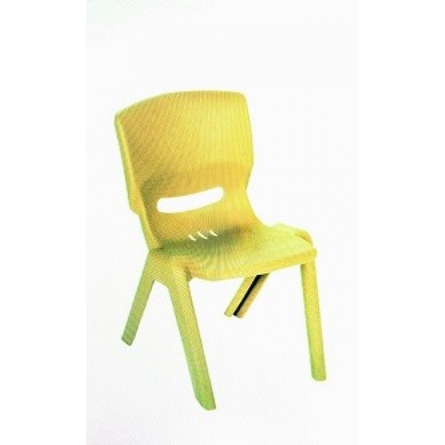 Детский стул happy желтый Pilsan 03-461