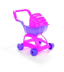 Коляска для кукол candy stroller розово сиреневая Pilsan 07-603...