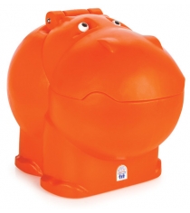 Ящик для игрушек hungry hipo оранжевый Pilsan 06-188