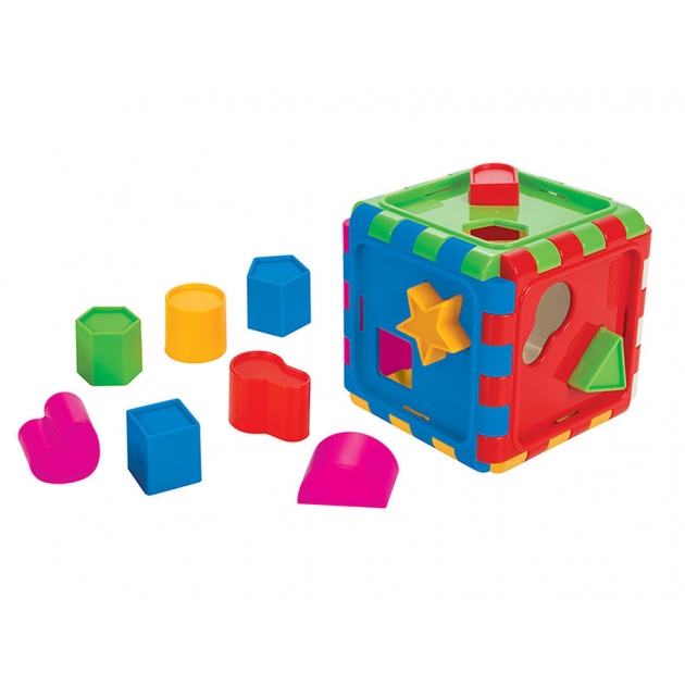 Сборной куб с геометрическими фигурами Pilsan 03-226