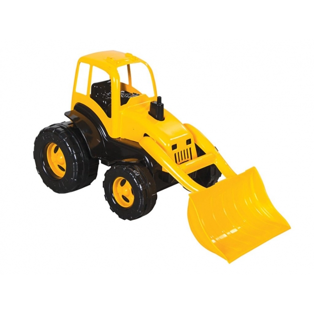 Трактор с ковшом wite ladle tractor желто черный Pilsan 06-211