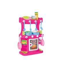 Игровой кухонный набор kitchen set розовый