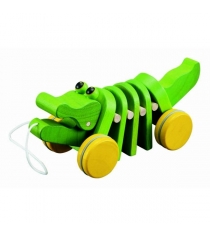 Каталка танцующий крокодил Plan Toys 5105