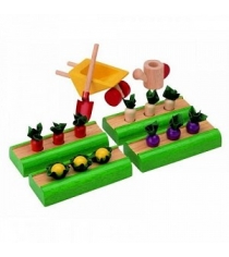 Игровой набор из дерева овощные грядки Plan Toys 9844...