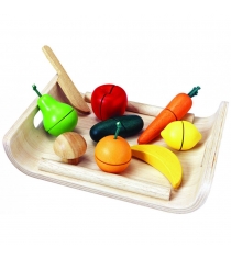 Игровой набор Plan Toys Фрукты и овощи 3416