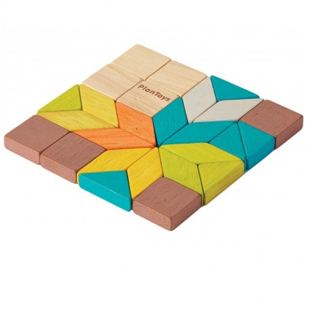 Деревянная мозаика Plan Toys 26 элементов 4131