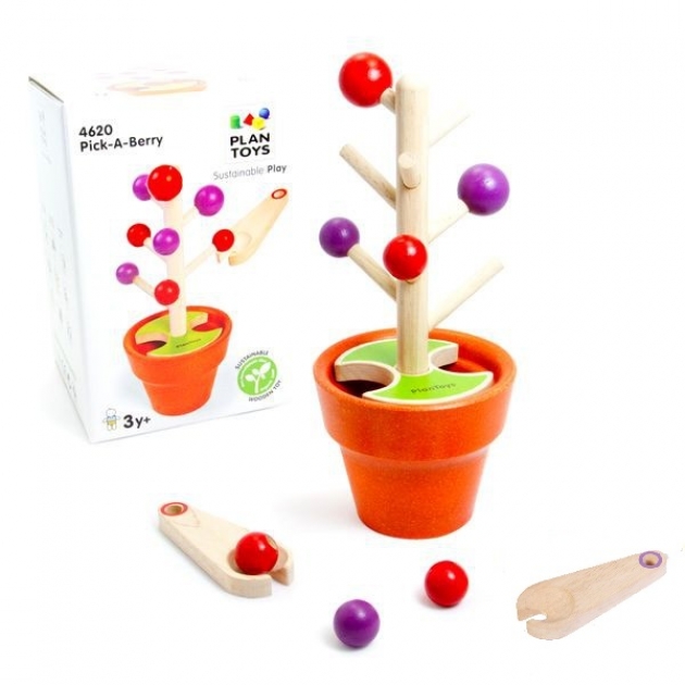 Развивающая игра Plan Toys Собери ягоды 4620