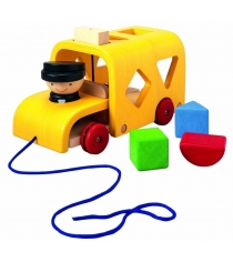 Деревянный сортер Plan Toys Автобус 5121
