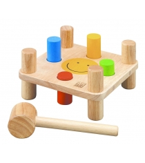 Деревянная игрушка Plan Toys Забивалка с молоточком 5126...