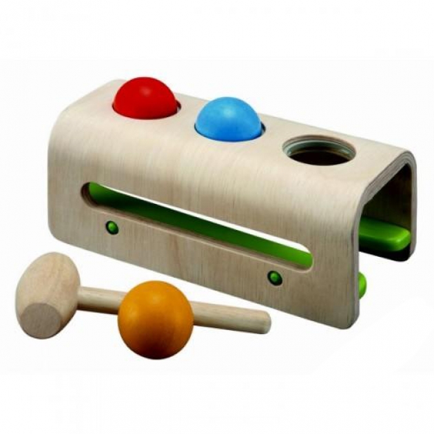 Деревянная игрушка Plan Toys забивалка с шарами 5348