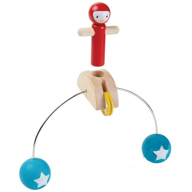 Деревянная игрушка Plan Toys Акробат канатоходец 5365