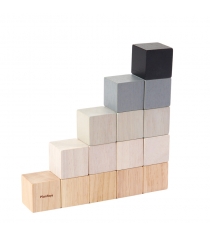 Деревянный конструктор Plan Toys Кубики 15 деталей 5374