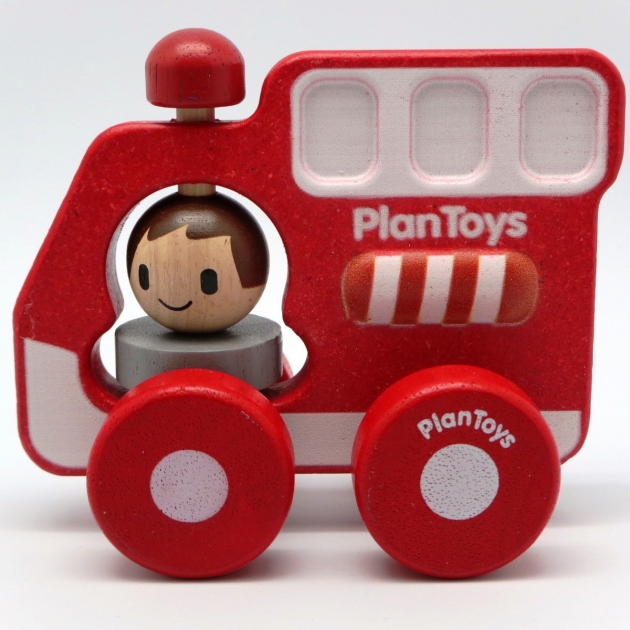 Деревянная игрушка Plan Toys Пожарная машина 5687