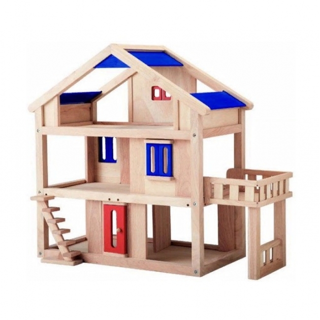 Кукольный домик с террасой Plan Toys 7150
