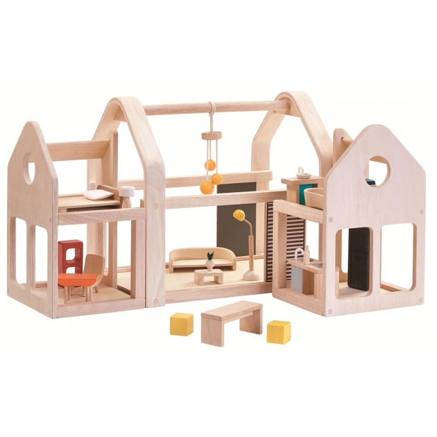 Кукольный домик с мебелью Plan Toys 7611