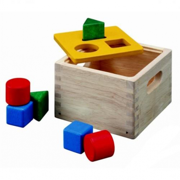 Деревянный сортер Plan Toys Куб 9430