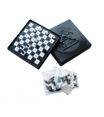Игра комбинированная шашки шахматы Пластмастер 40005