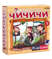Настольная игра обезьянка чичичи Play Land R-204